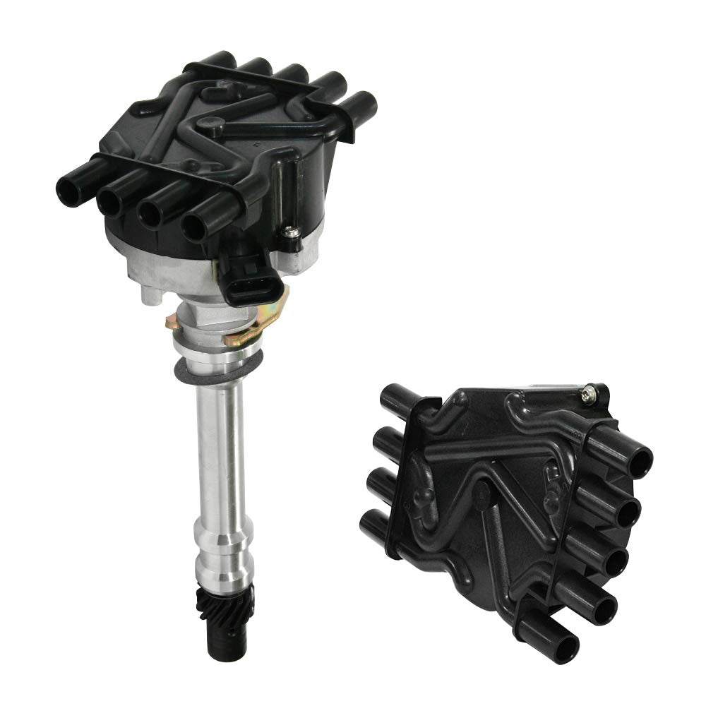 Ignition Distributor for 1996-2002 Chevy Tahoe C1500 K1500 C2500 K2500 5.0L 5.7L Small Block 305 350 New Distributor With Black 