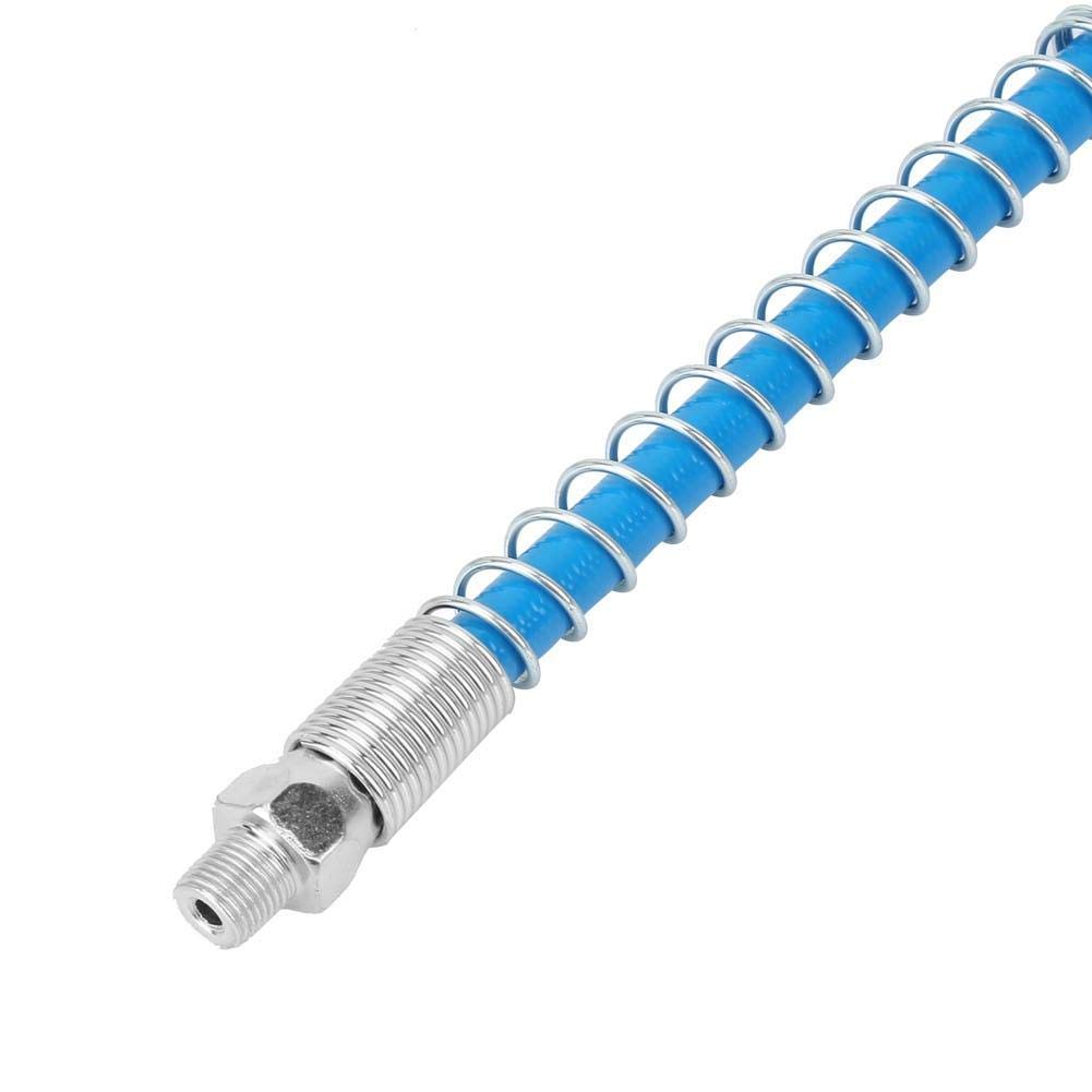 20In Grease Gun Hose Stainless Steel Hoses Tip Coupler Flexible Manual Grease Tools Used With Multiple Hoses For An Extra Long Reach