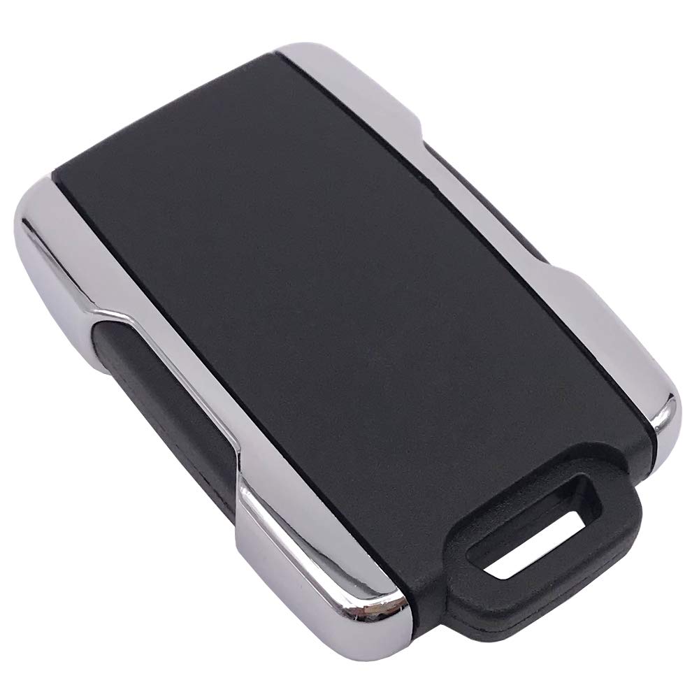 Fits For Chevy Tahoe Suburban/Gmc Yukon Key Fob Case Shell Keyless Entry Remote Control Smart Car Key Cover M3N-32337100 (Silver