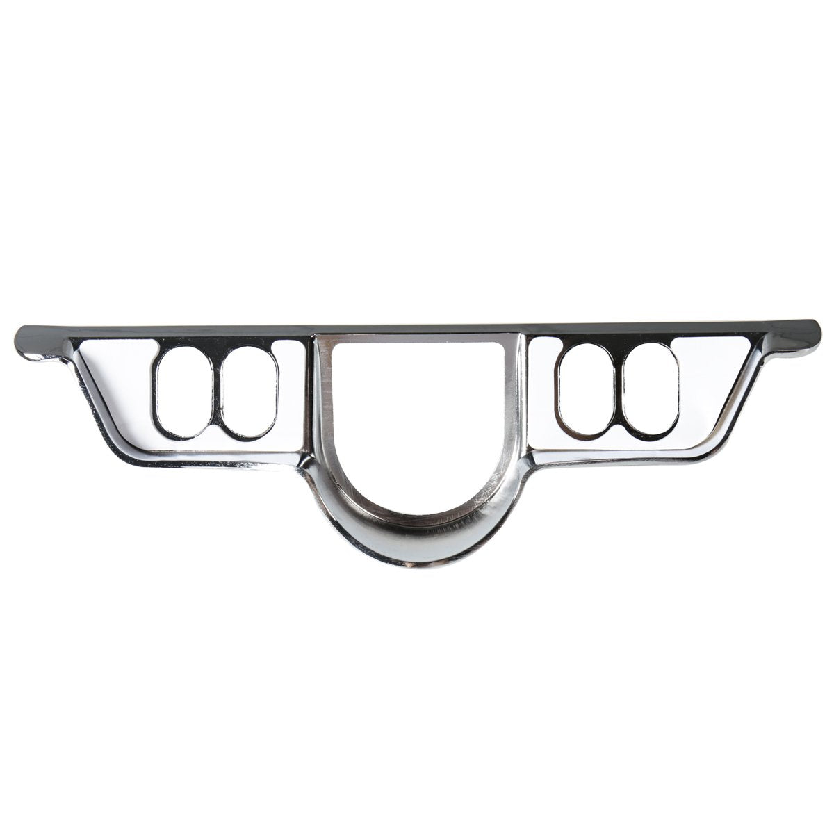 Chrome Switch Dash Panel Accent Cover For Harley Touring 96-13 Electra Glide/Street Glide Flhx 06-13