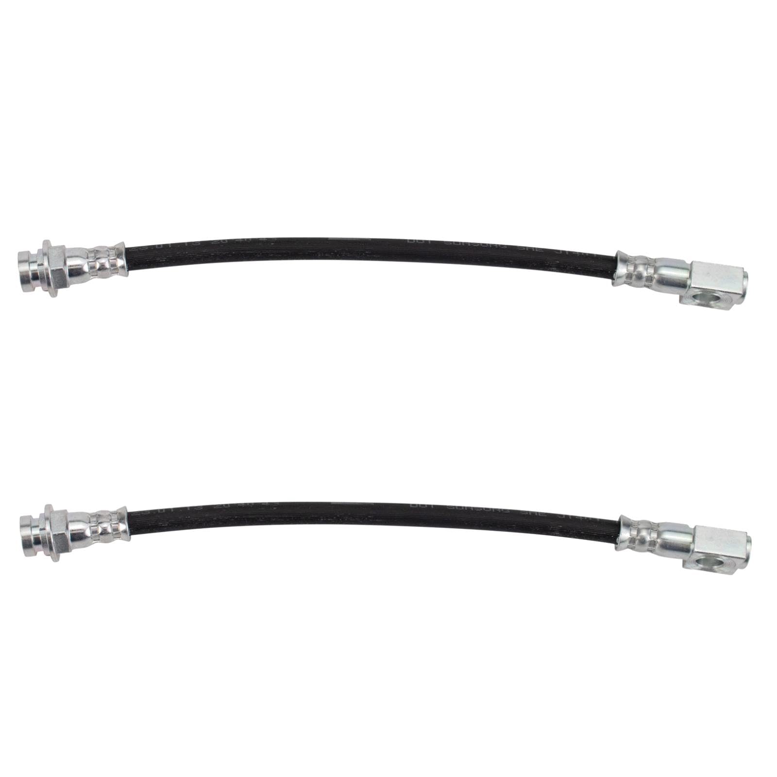 Trq Rear Brake Hose Compatible With 99-09 Buick 00-10 Chevrolet 99-04 Oldsmobile 99-08 Pontiac