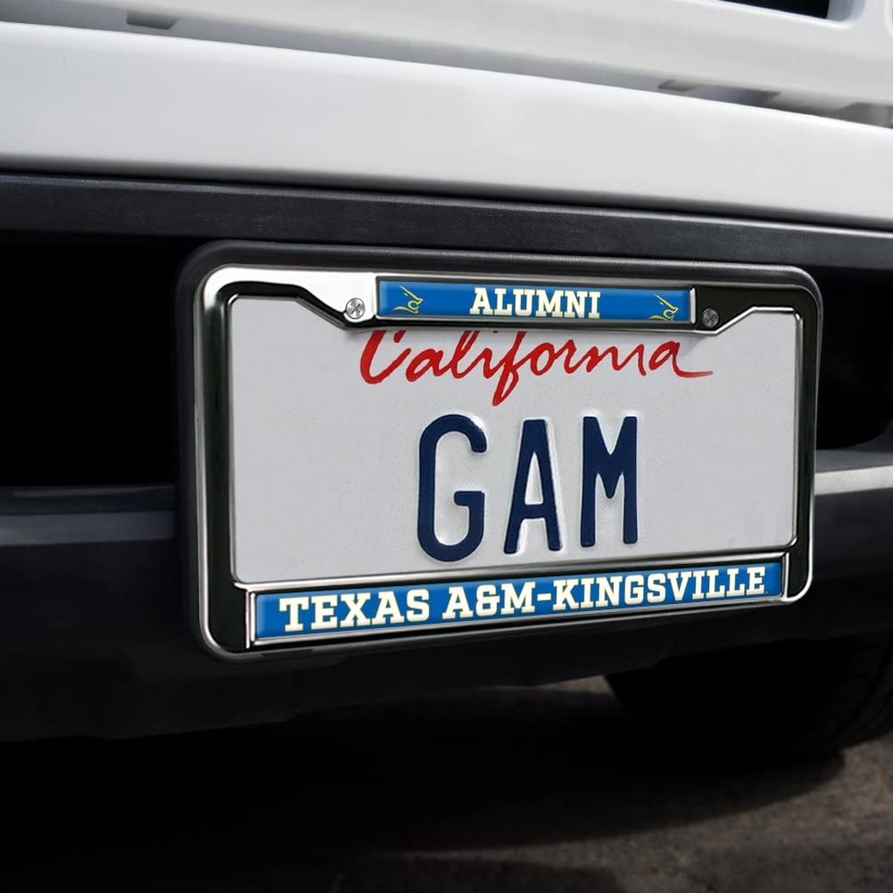 Texas A&M - Kingsville Alumni Full Size Standard License Plate Metal Frame
