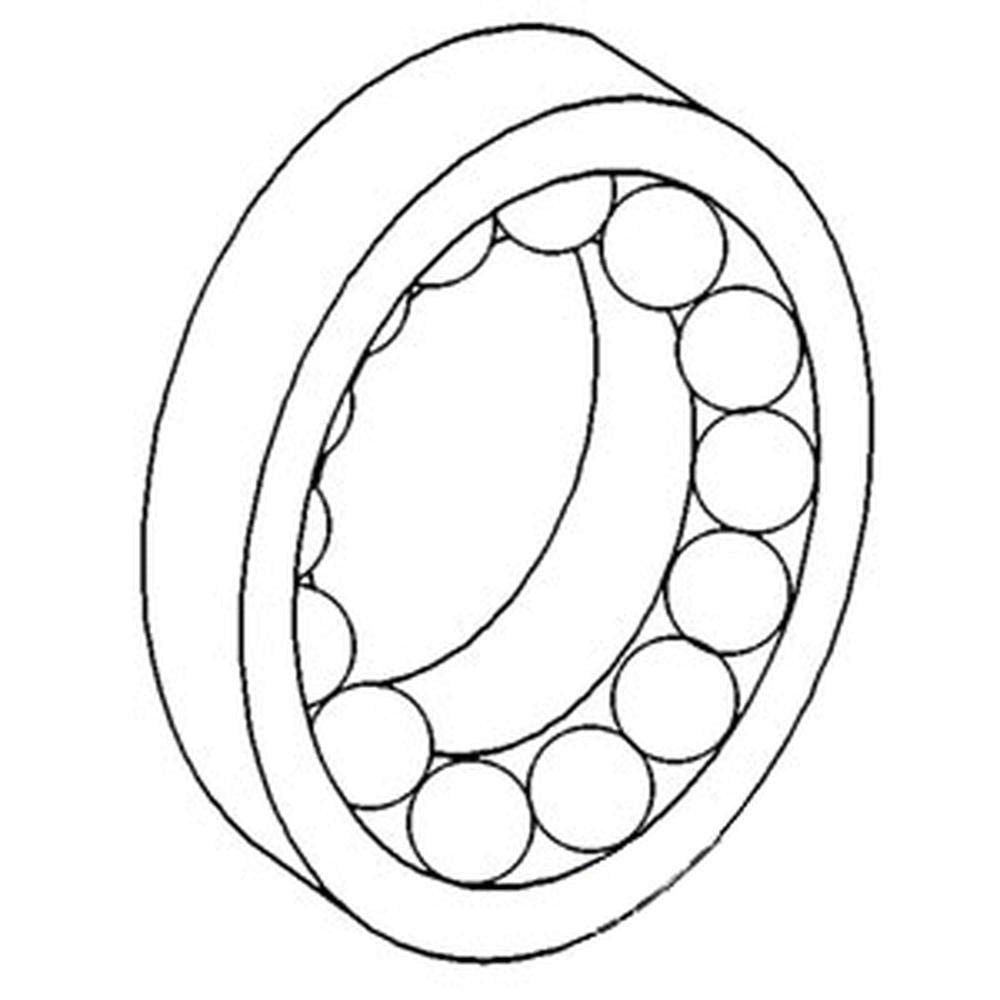 Reliable Aftermarket Parts Our Name Says It All- E1Adkn3556 Fits Ford Tractor 4000 5000 7000 Lower Steering Shaft Race Bearing