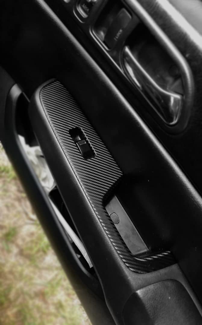 Vvivid+ Premium Black Carbon Fiber Vinyl Wrap Film (10Ft X 5Ft)