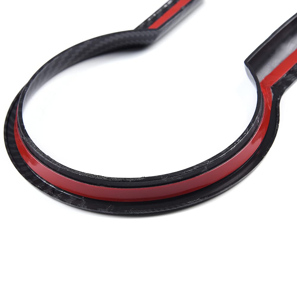 Pit66 Cup Holder Trim Cover, Compatible With 2015-2022 Ford Mustang