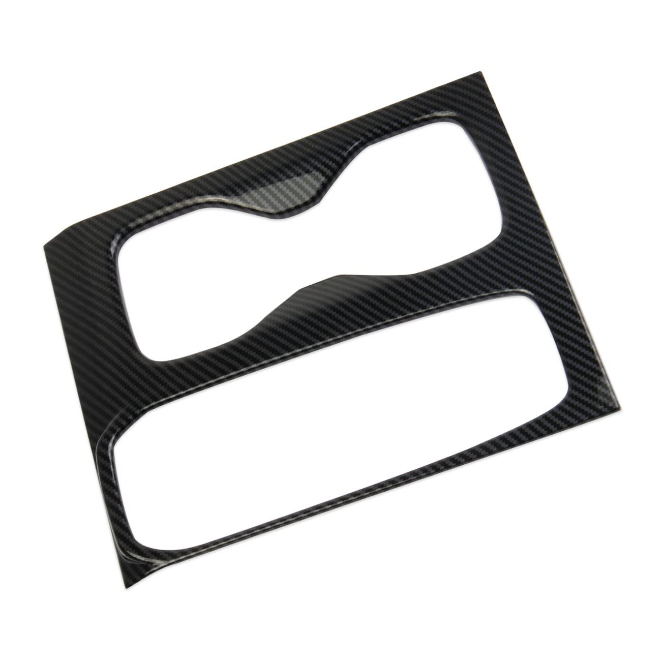 Korlot Carbon Fiber Center Console Gear Shift Cupholder Panel Cover Trim for Nissan Frontier 2022+