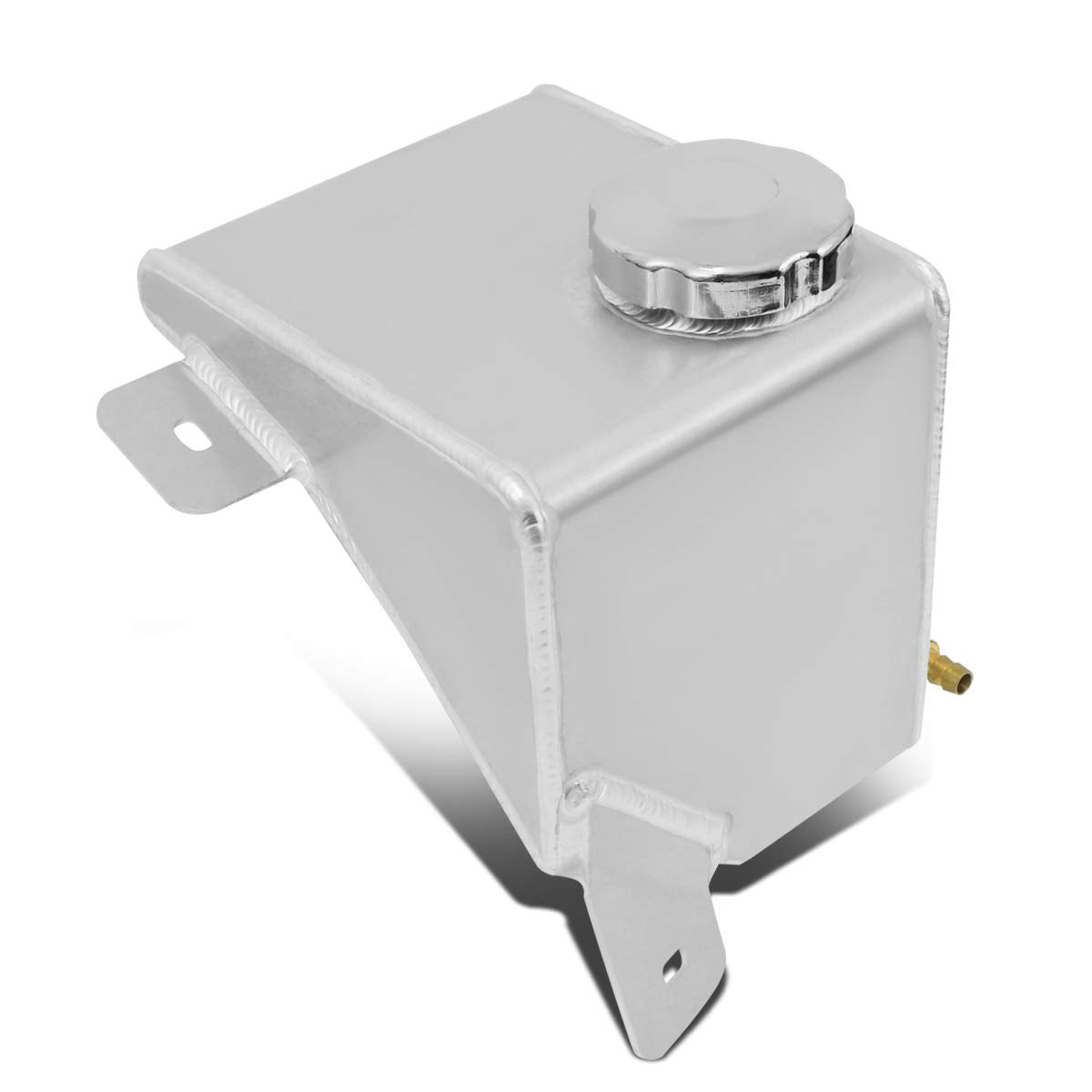 Dna Motoring Tank-Col-016 Aluminum Coolant Expansion Overflow Tank [Compatible With 82-92 Camaro/Firebird]