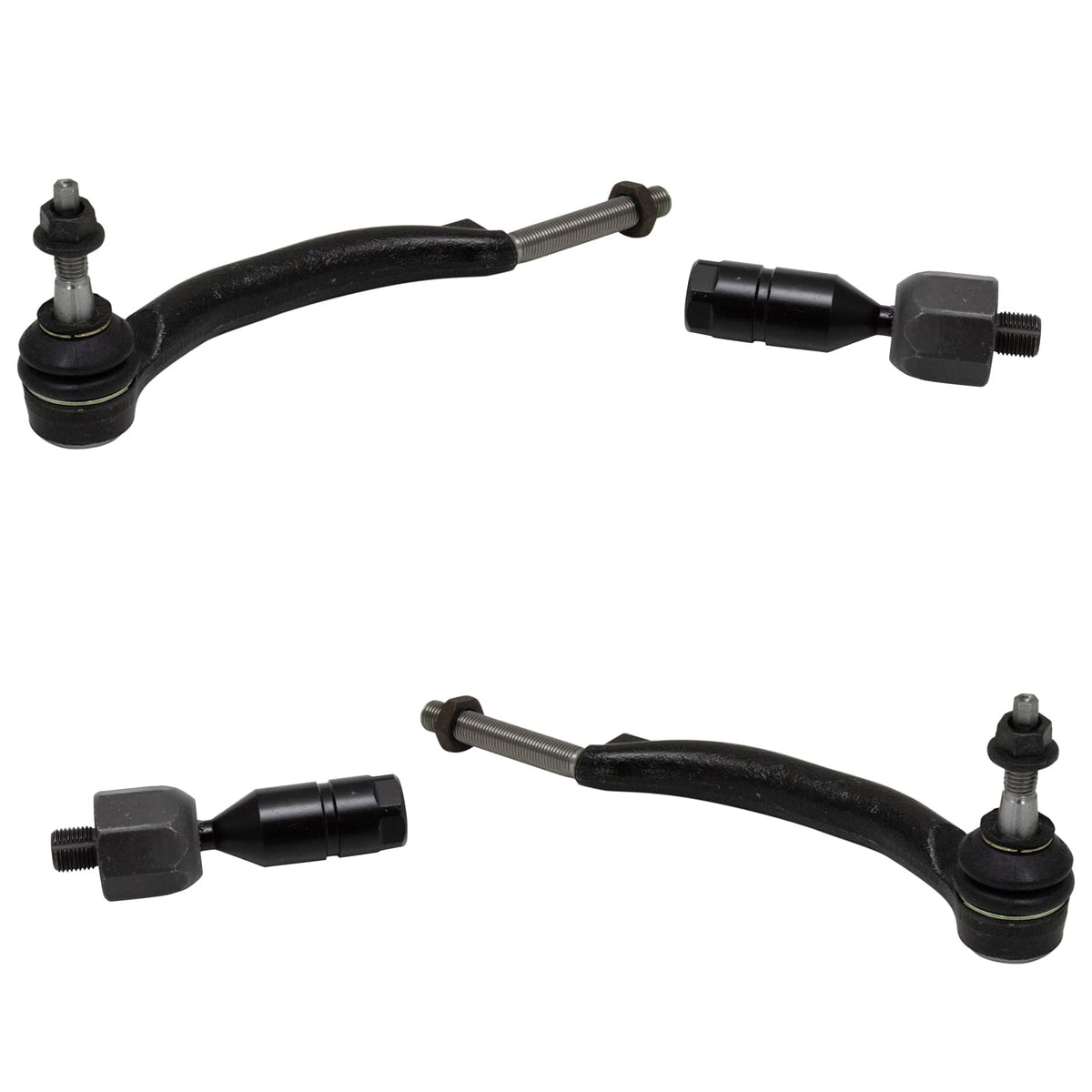 Trq Front Tie Rod Set Compatible With 2008-2014 Cadillac Cts