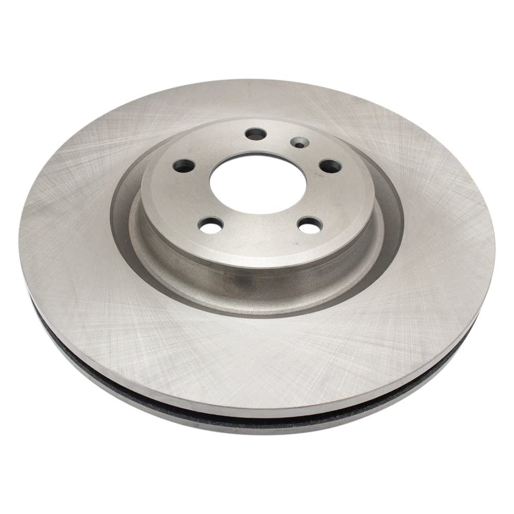 Trq Front Brake Rotors Set Vented Compatible With 2014-2015 Audi A6 A6 Quattro 2013-2015 A7 Quattro 2013-2017 Q5 2012-2016 S4 20