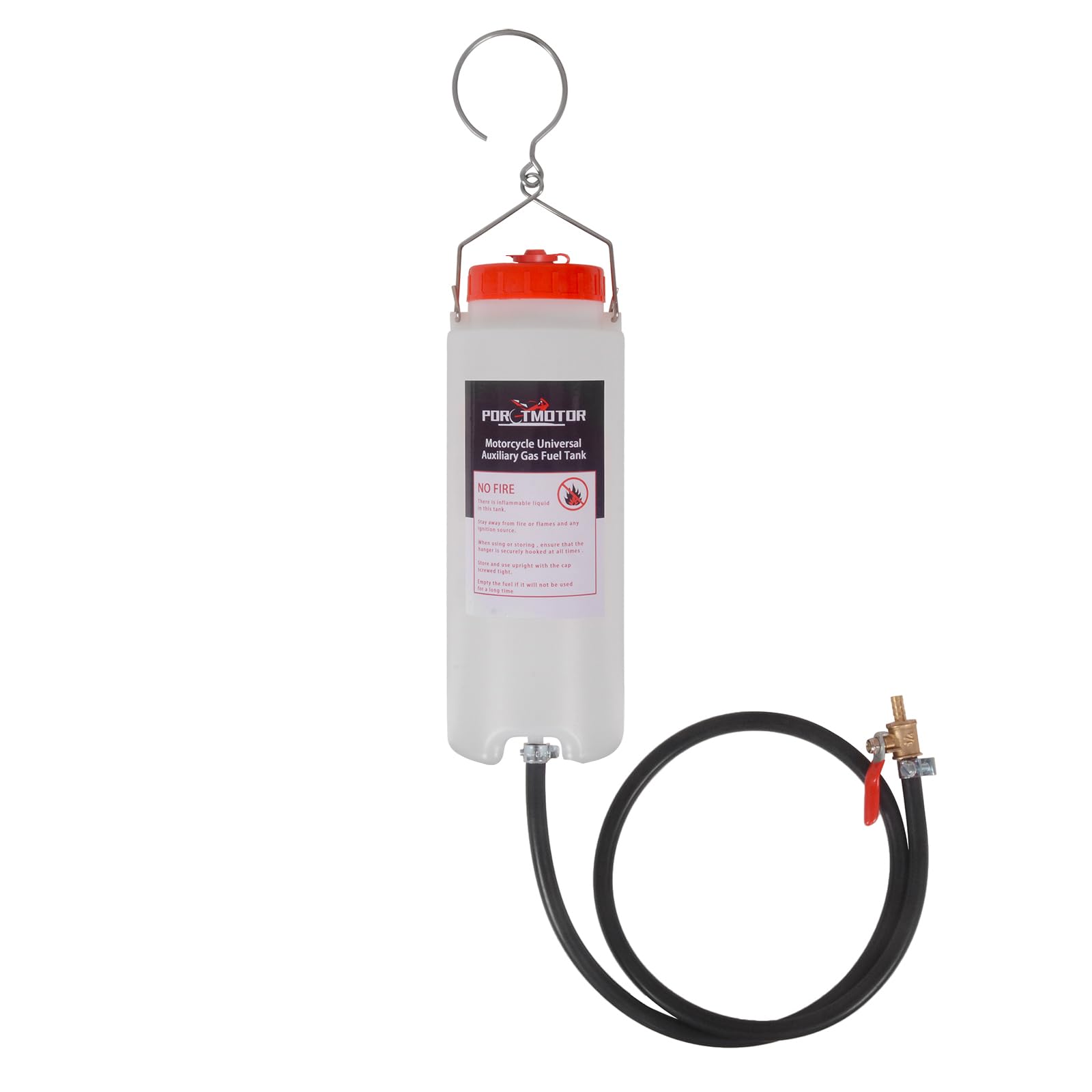 Porotmotor Auxiliary Fuel Tank (1L Ventilated) - Temporary Oil Supply Tool for Small Engine Maintenance & Carburetor Tuning