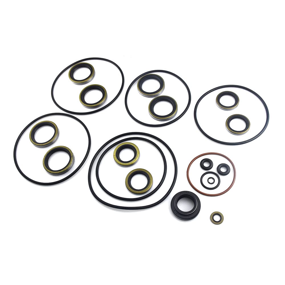 5006373 Gearcase Seal Kit - by Huthbrother, Compatible with Johnson Evinrude 396354 434516 437752 437753 438278 439141 5000411,