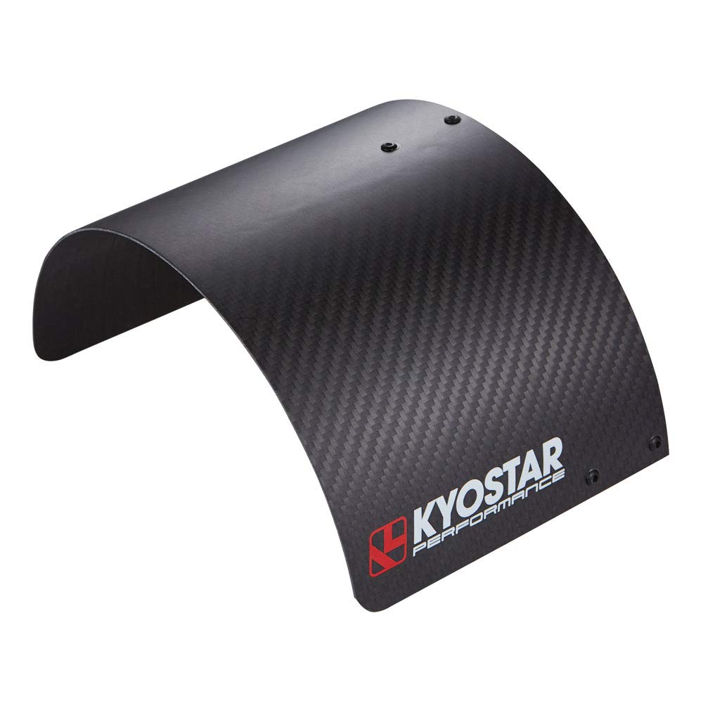 Kyostar 100% Real Carbon Fiber Air Filter Heat Shield Cover Universal Air Intake Filter Cover For 2.5-3.5'' Cone Filter