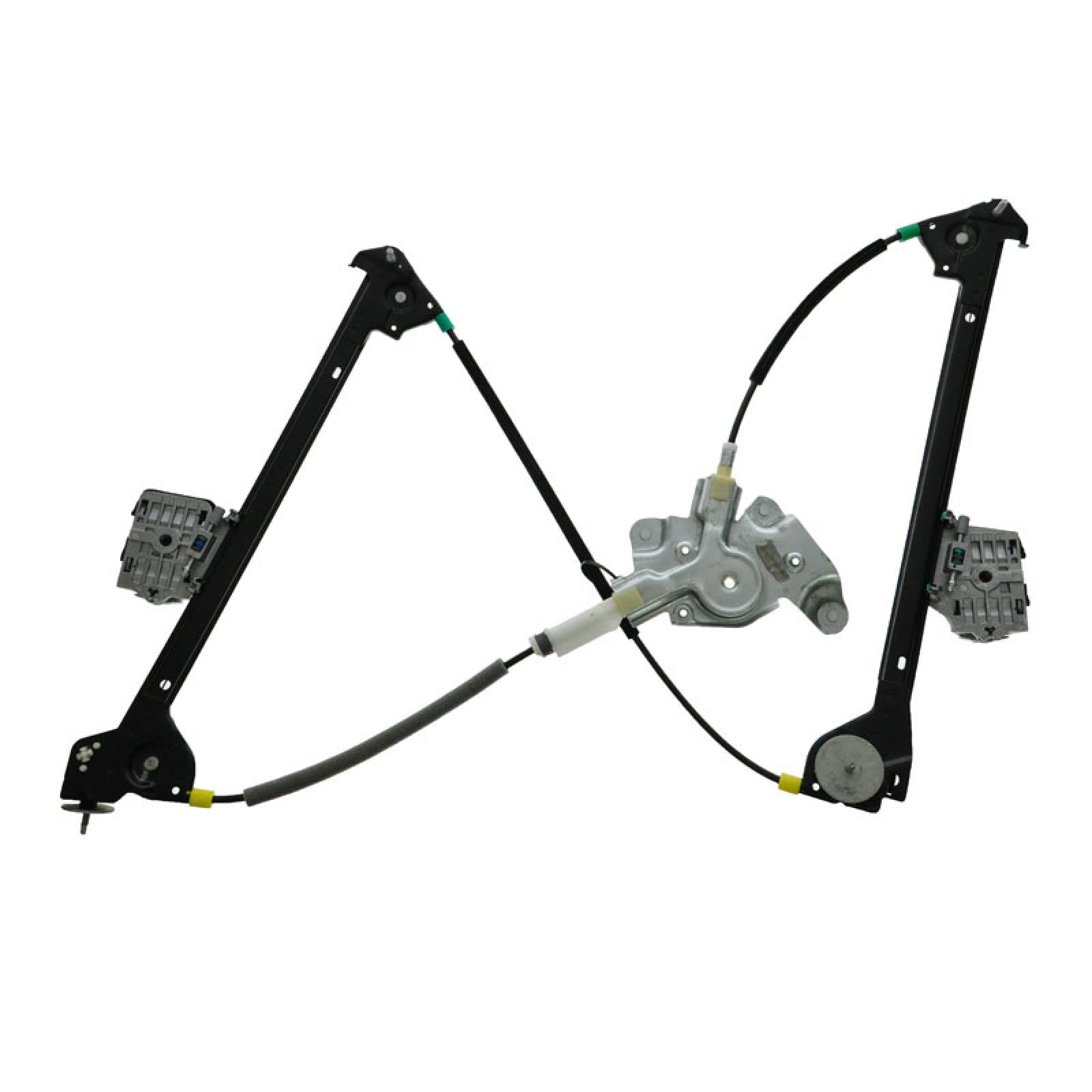 Trq Driver & Passenger Side Power Window Regulator Set Compatible With 2005-2009 Ford Mustang