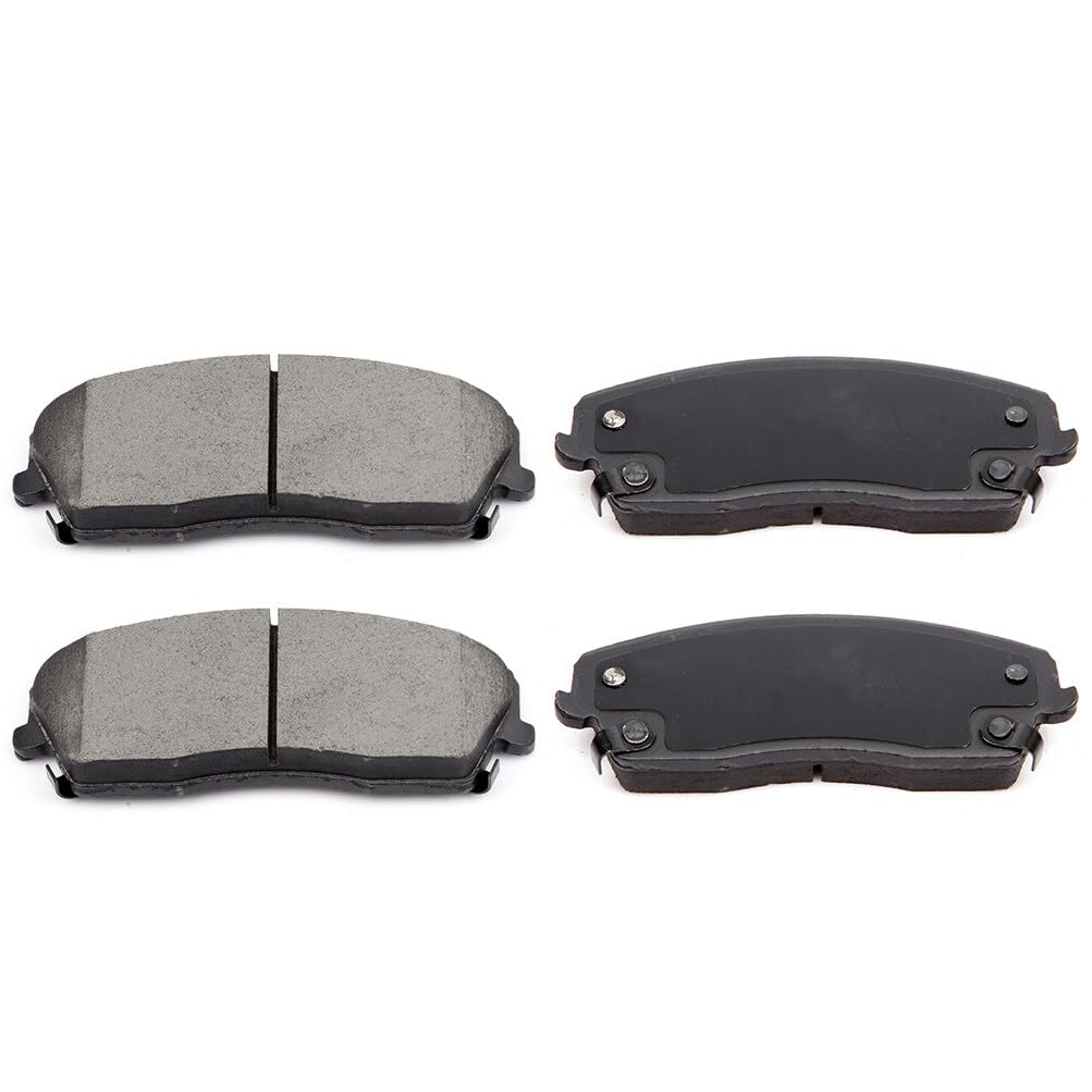 ECCPP D1056-7962 Front Ceramic Disc Brake Pad Set Fit For Chrysler 300 2005-2019,For Dodge Challenger 2009-2019,For Dodge Charge