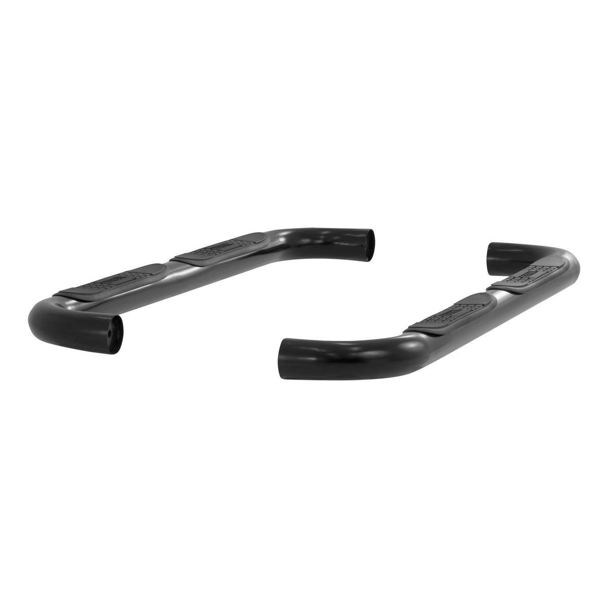 Aries 203033 3-Inch Round Black Steel Nerf Bars, No-Drill, Select Mazda B-Series, Ford Ranger
