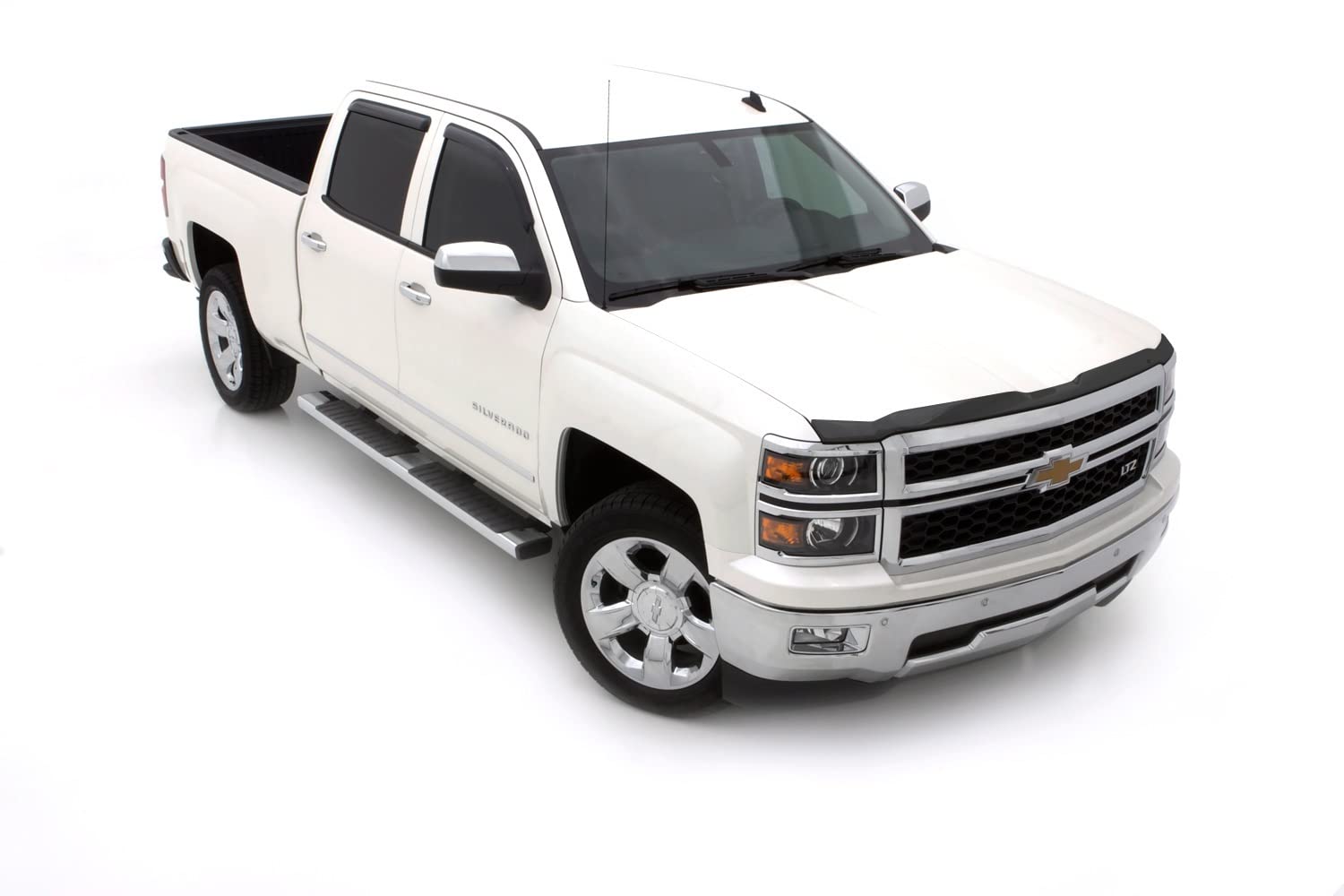 Auto Ventshade [Avs] Aeroskin / Hood Protector | Fits 2014 - 2015 Chevrolet Silverado 1500, 1 Pc. | Smoke - 322062