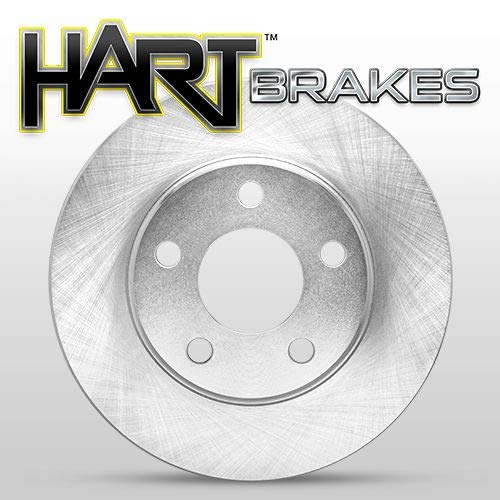 Hart Brakes Rear Brakes And Rotors Kit |Rear Brake Pads| Brake Rotors And Pads| Ceramic Brake Pads And Rotors - Rbbr.66083.02