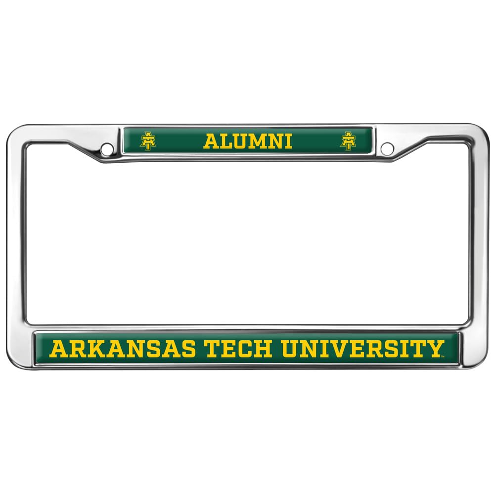 Arkansas Tech University Alumni Full Size Standard License Plate Metal Frame