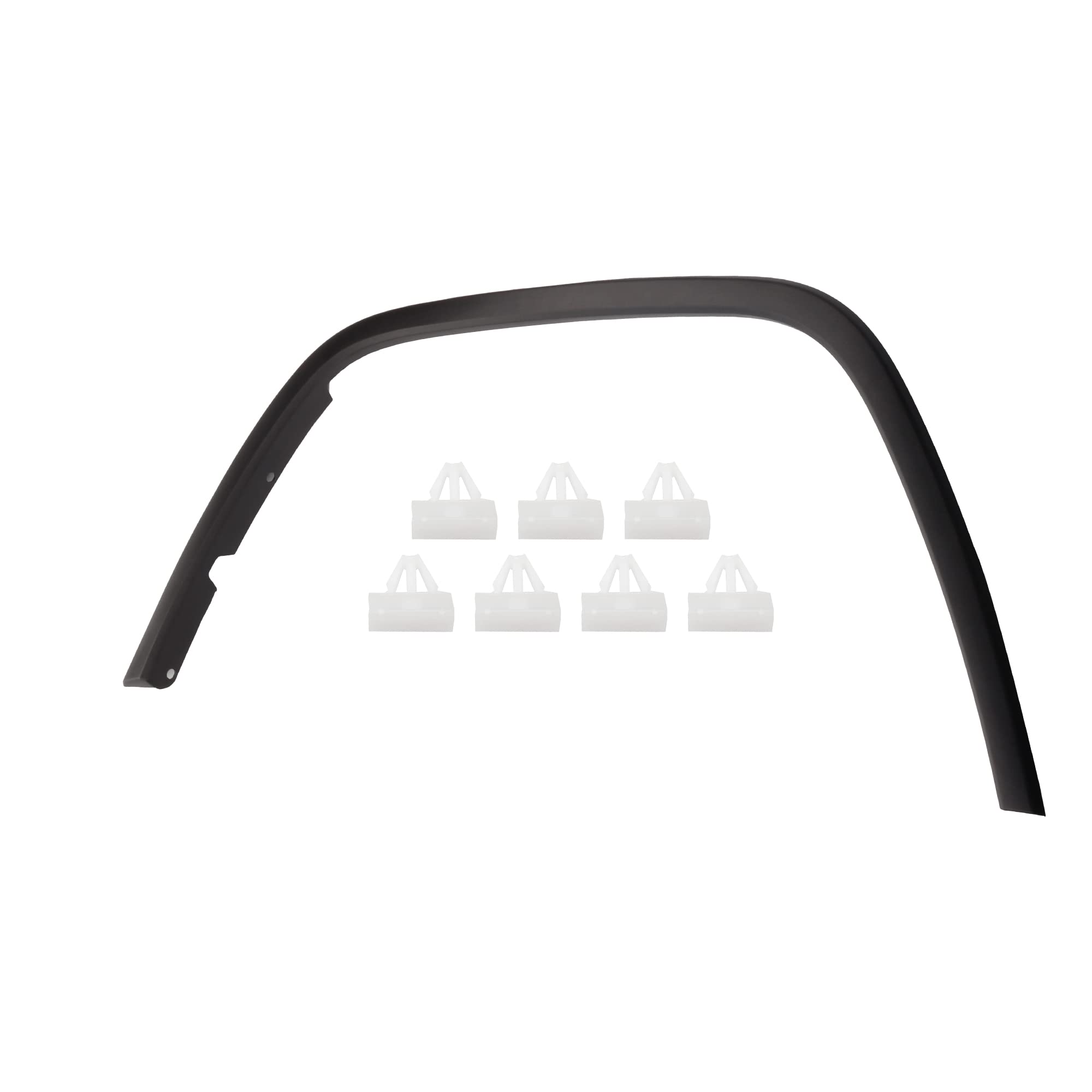 Dasbecan Front Left Fender Trim Fender Flare Compatible With Jeep Grand Cherokee 2011-2016 Replaces# CH1291106 1MP38RXFAE Fender