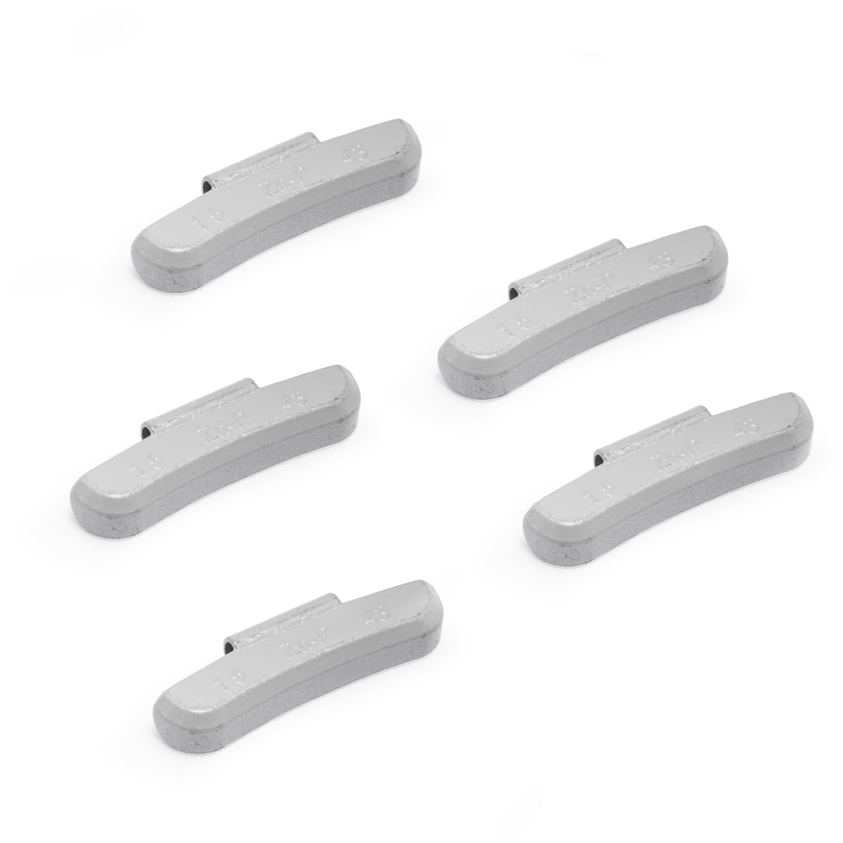 CKAuto P Series Zinc Clip on Wheel Weights 1.5oz, 3/2oz, Coated, 25Pcs/Box Fit for Steel Wheel