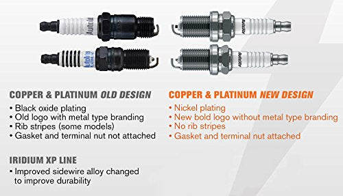 Autolite 255Dp Copper Non-Resistor Automotive Replacement Spark Plug (1 Pack)