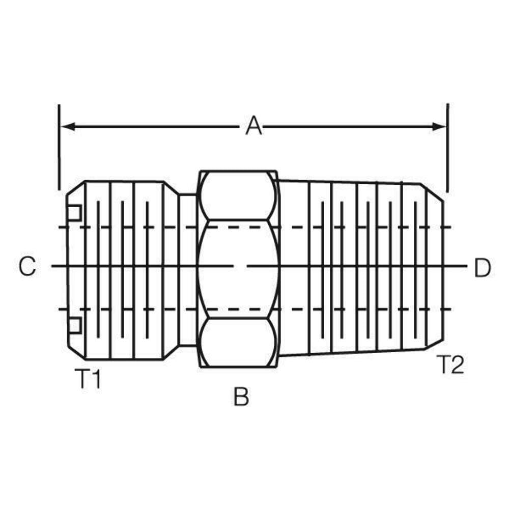 Dayco 146344 Hydraulic Coupling/Adapter