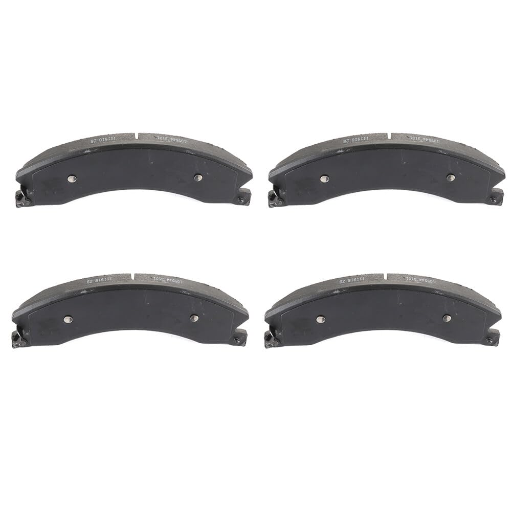 Cciyu D1411 Front/Rear Brake Pads For Chevrolet Express 3500/4500, Silverado 2500/3500 Hd 2009-2017