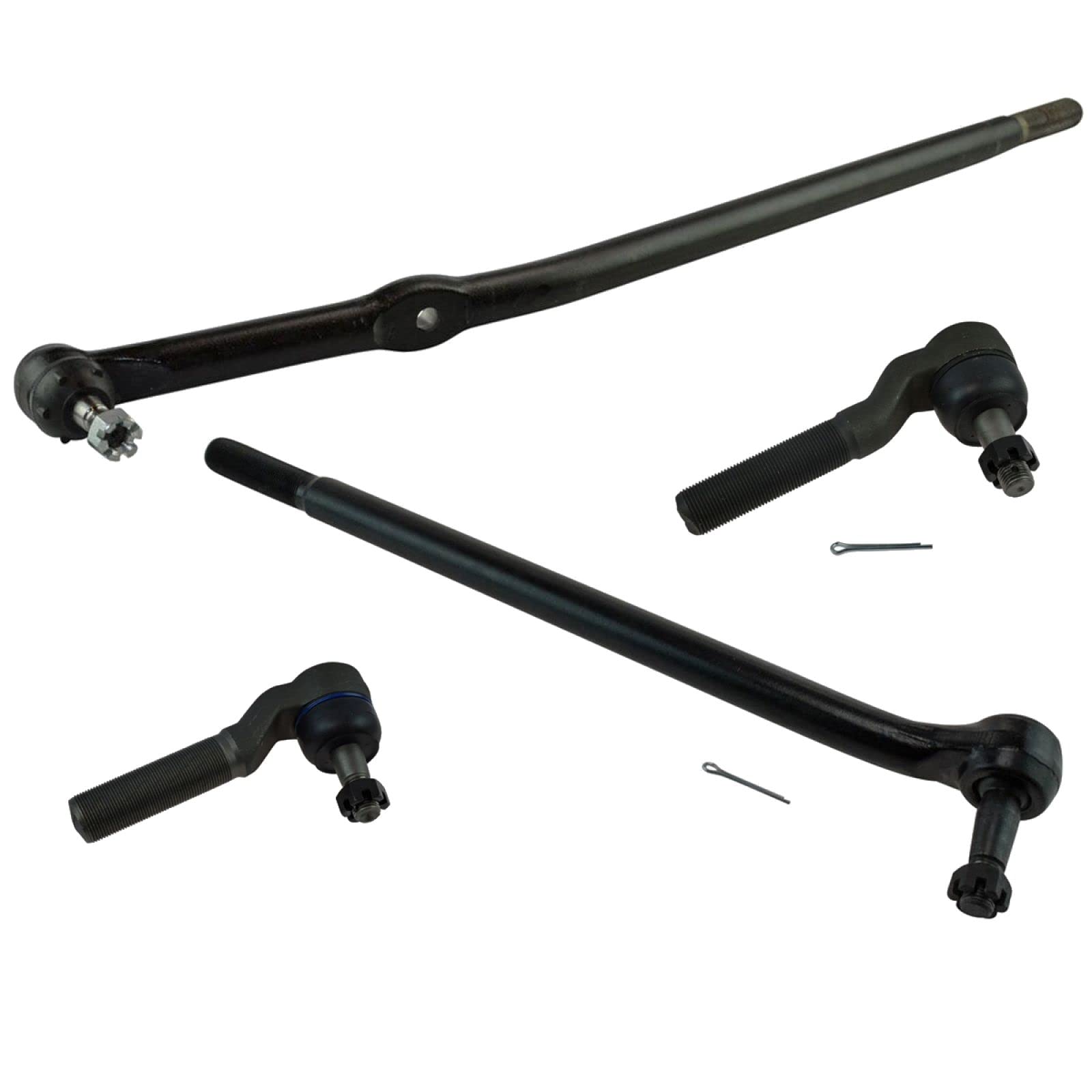 TRQ Front Tie Rod Set Compatible with 1995-1997 Ford F-250 1997 F-250 HD