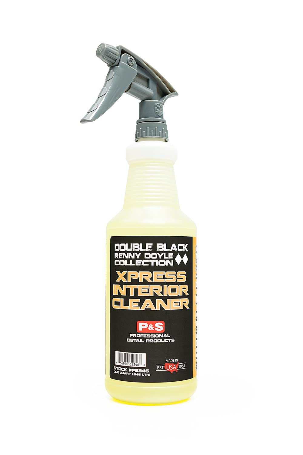 P & S Professional Detail Products - Xpress Interior Cleaner - All-In-One Solution For Safely Removing Traffic Marks, Dirt, Grea