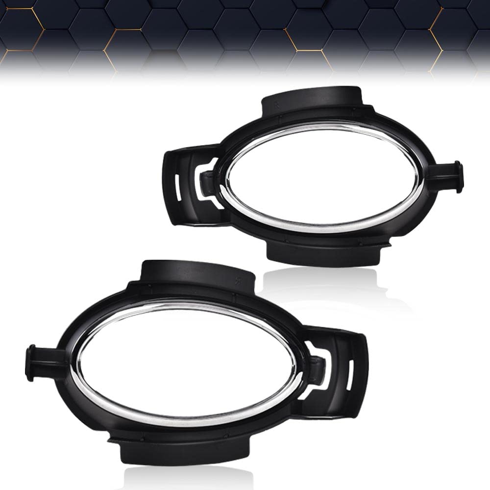 PIT66 Fog Light Bezel Driving Lamp Trim Compatible with 2007-2009 Lexus ES350