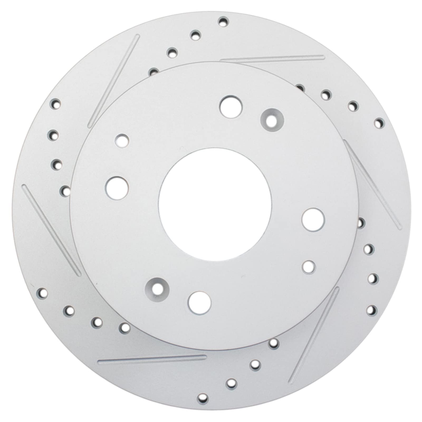 Trq Rear Performance Brake Rotors Set Premium G-Coated Compatible With 1998-1999 Acura Cl 1998-2002 Honda Accord