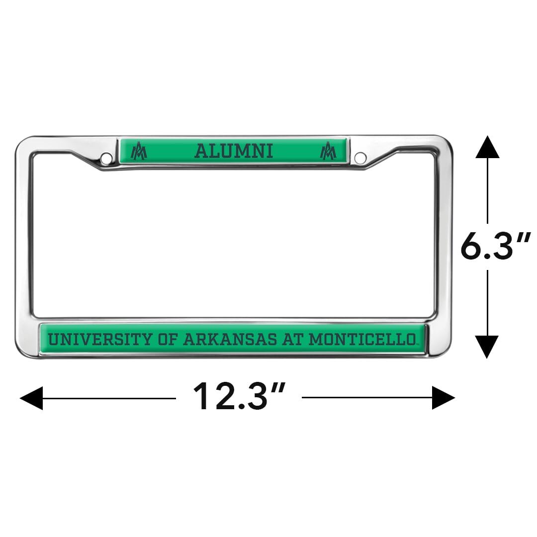 University of Arkansas at Monticello Alumni Full Size Standard License Plate Metal Frame