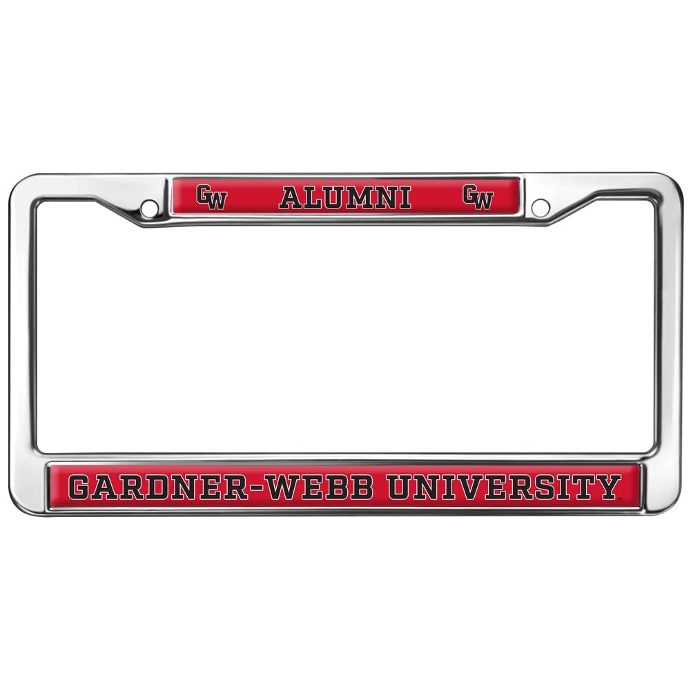 Gardner-Webb University Alumni Logo Full Size Standard License Plate Metal Frame