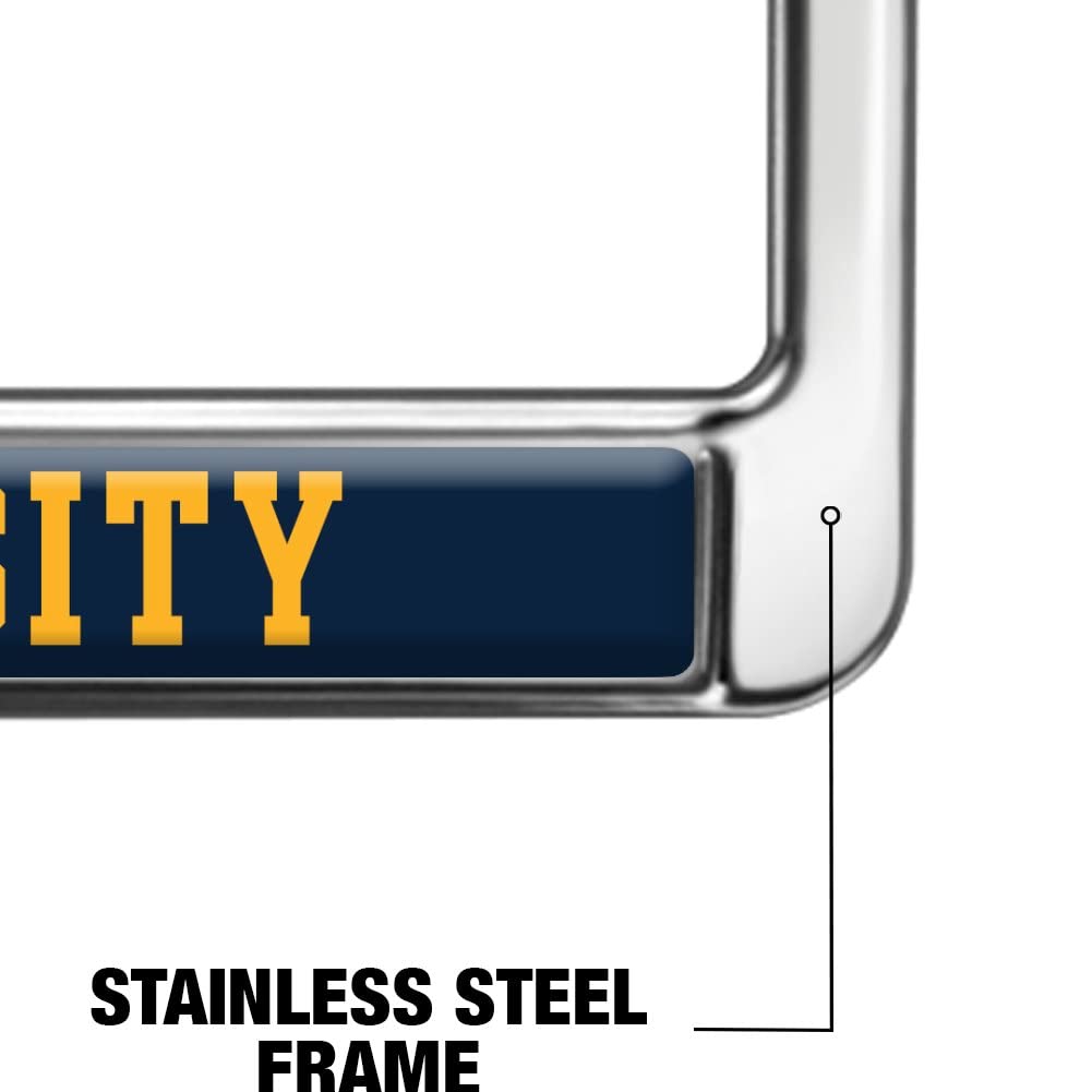 GRAPHICS & MORE Metal License Plate Frame - Quinnipiac University Alumni, Full Size, One Size