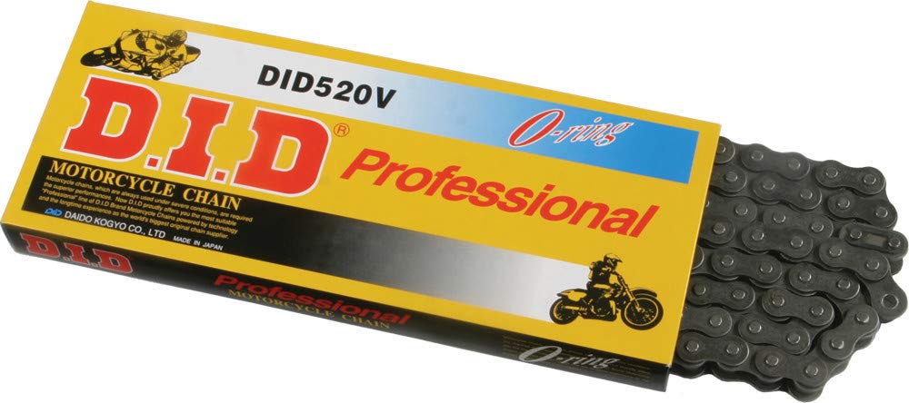 Did (420V-134) Steel 134 Link Professional V Series O-Ring Chain With Connecting Link