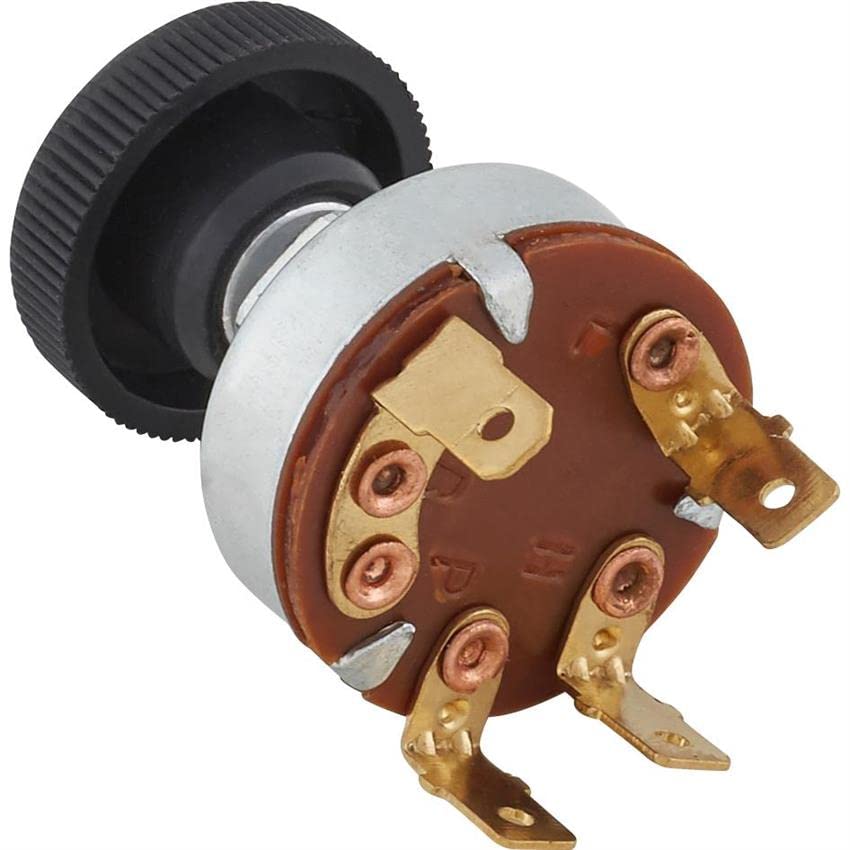 Universal 3 Position Windshield Wiper Knob Switch for Single Motor