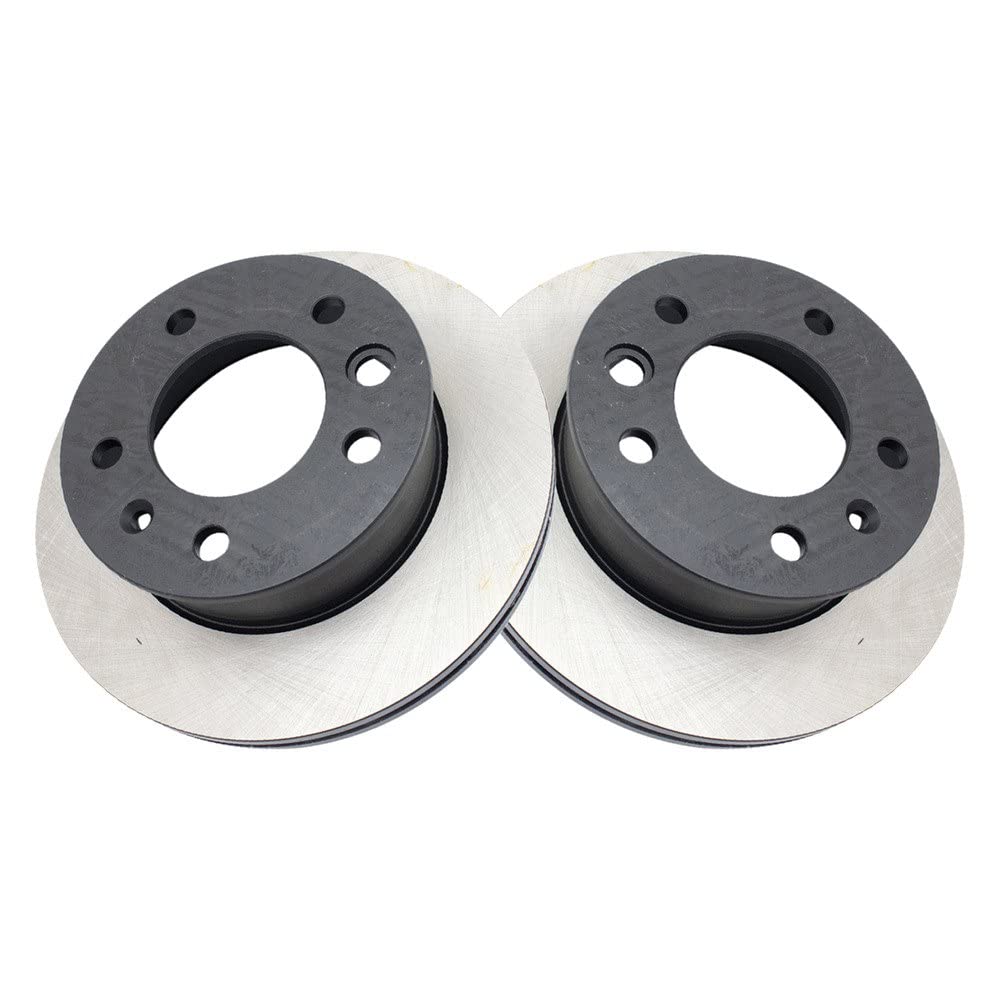 Trq Front Brake Rotors Set Vented Compatible With 2003-2006 Dodge Sprinter 2500 Sprinter 3500 2002-2006 Freightliner 2002-2005