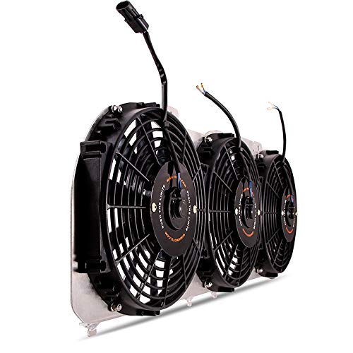 Mishimoto MMFS-XJ-89 Performance Aluminum Radiator Fan Shroud, Compatible with Jeep Cherokee XJ 4.0L, 1989-2001, Silver