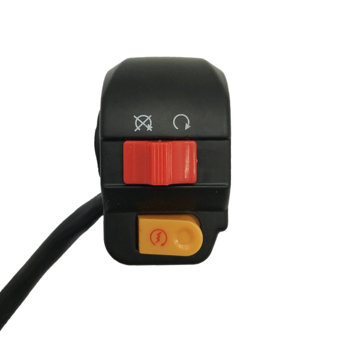 Mmg Right Side Rh Starter Switch (Electric Starter Button Plus Kill Switch) For Scooters 50Cc - 4 Wires/Pin Connector