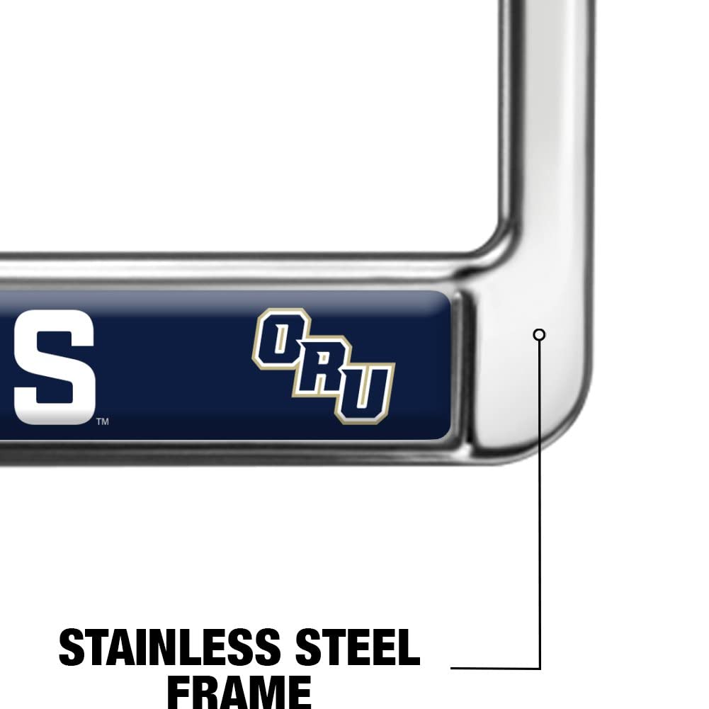 Oral Roberts University Alumni Logo Full Size Standard License Plate Metal Frame
