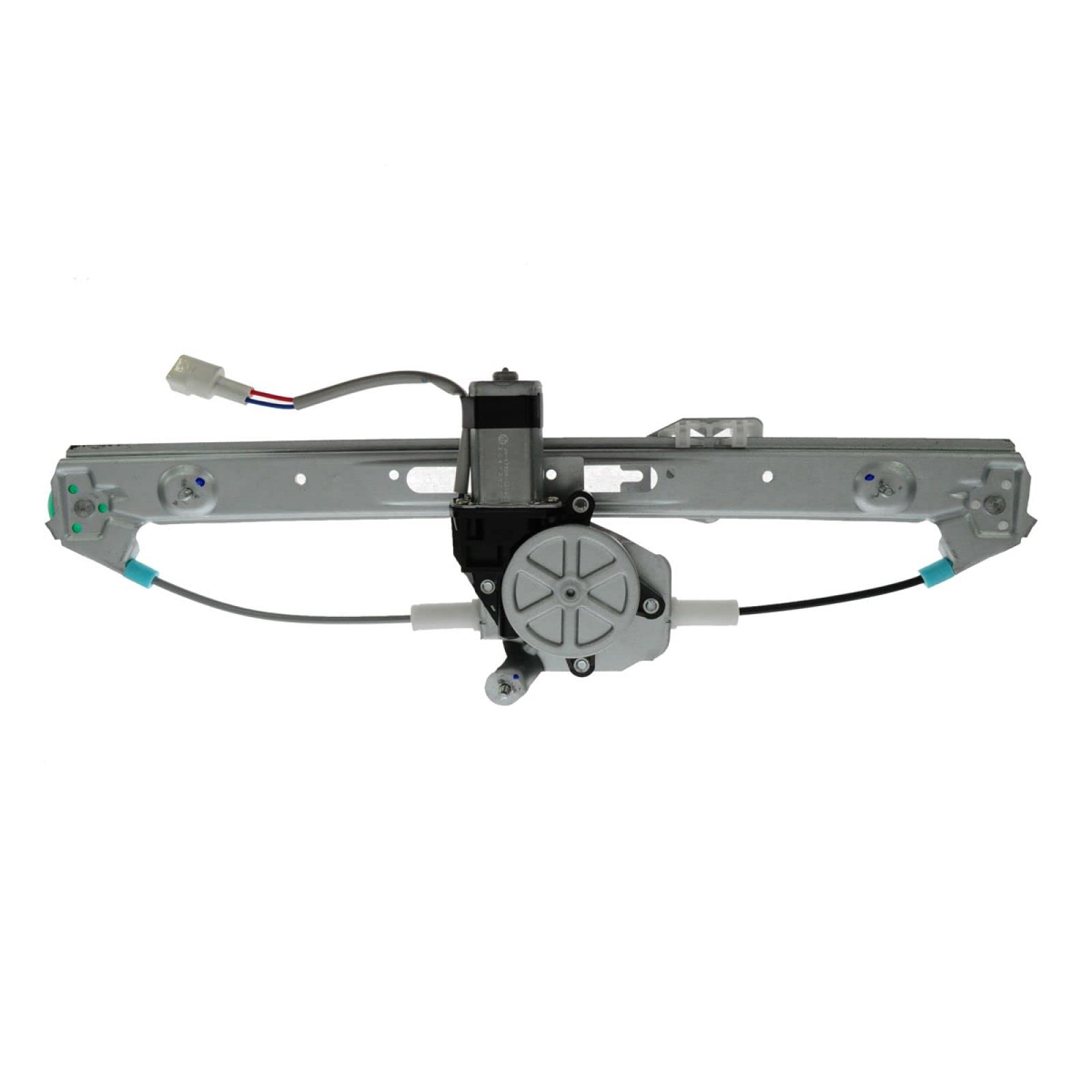 Trq Rear Right Power Window Regulator & Motor Assembly Passenger Side Compatible With 1999-2000 Bmw 323I 2001-2005 325I 325Xi 32