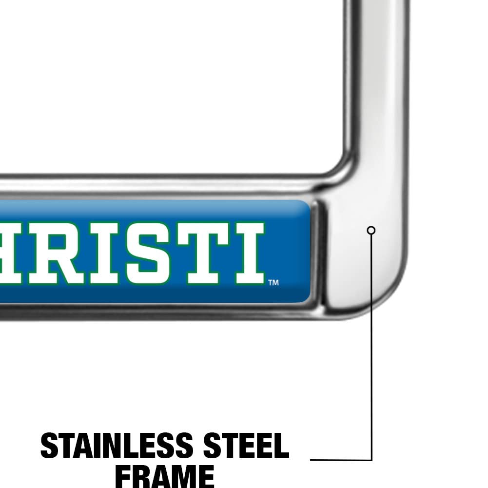 GRAPHICS & MORE Texas A&M Corpus Christi Alumni Metal License Plate Frame - Full Size, One Size, Standard Color