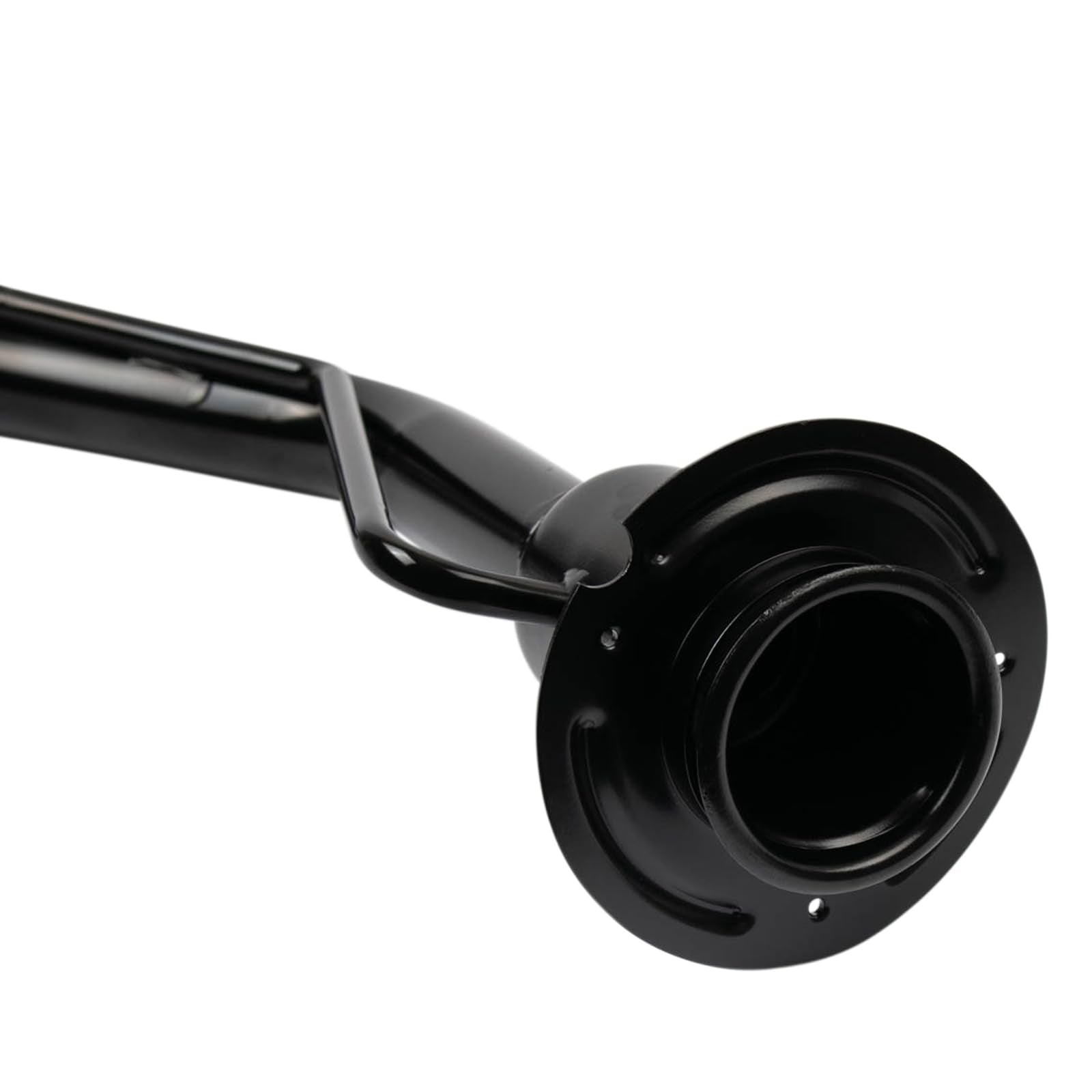 Trq Center Fuel Tank Filler Neck Black Compatible With 2008-2010 Ford F-250 Super Duty F-350 Super Duty