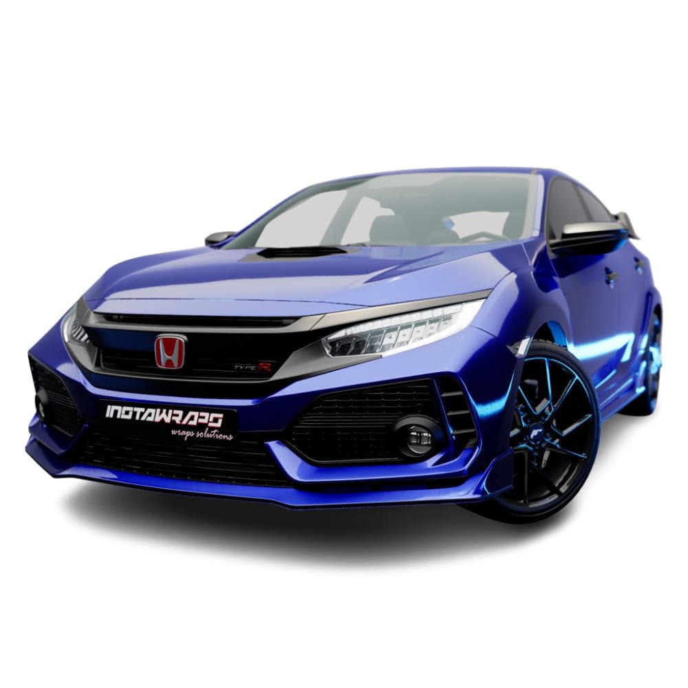 3M Car Wrap Roll 2080 Gloss Blue Raspberry | G378 | (5Ft X 5Ft (25 Sq/Ft)) | Automotive Vinyl Wrap For Cars - Car Interior Wrap