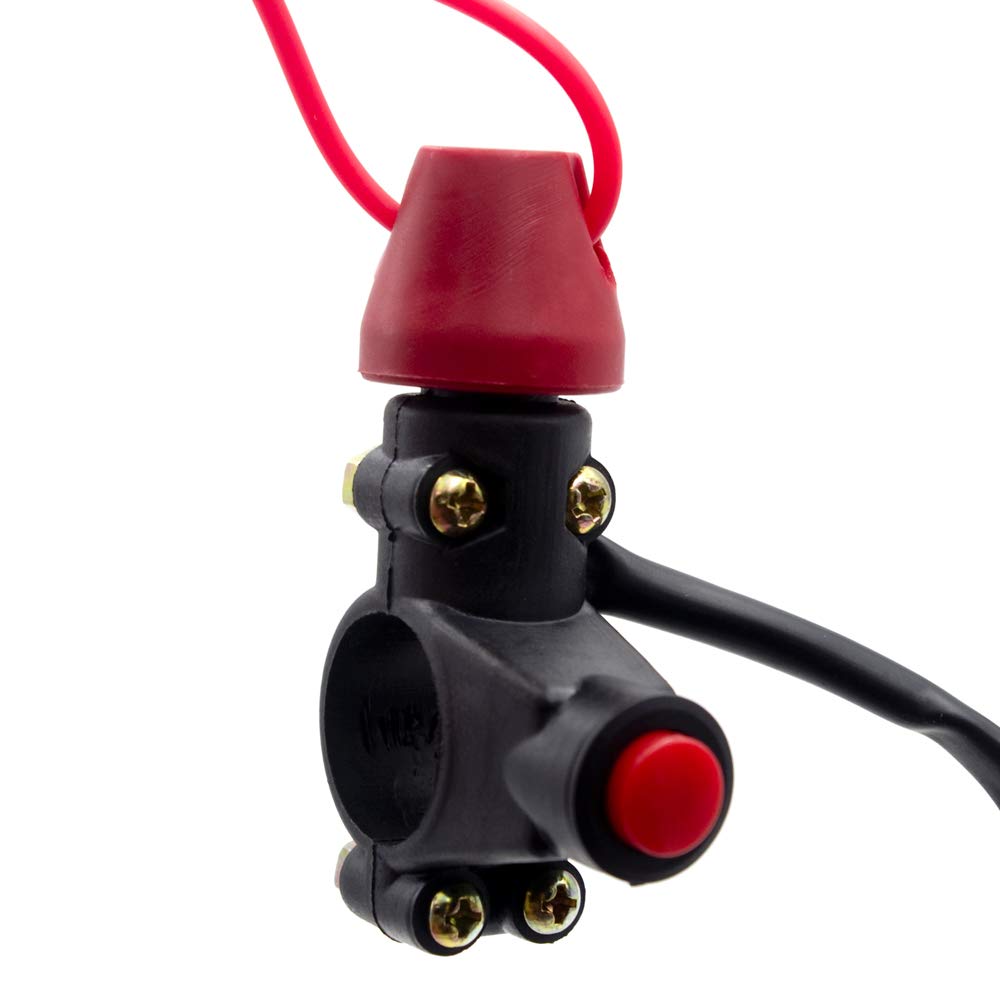 Royitay Kill Switch for 50cc 70cc 90cc 110cc 125cc 150cc 200cc 250cc ATV Dirt Bike Go Kart Pit Bike 4 Wheeler Quad Trail Bike Ha