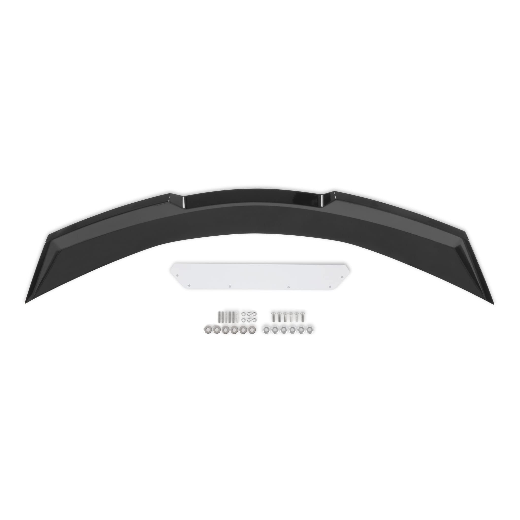 Drake Muscle Cars Cv-C8R190001-Pacm Rear Wicker Bill Spoiler - Carbon Flash Metallic