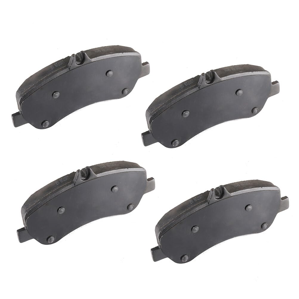 Automuto 4Pcs Front Semi-Metallic Disc Brake Pads Set D1406 For Mercedes-Benz Glk250 2013-2015,For Mercedes-Benz Glk350 2010-201