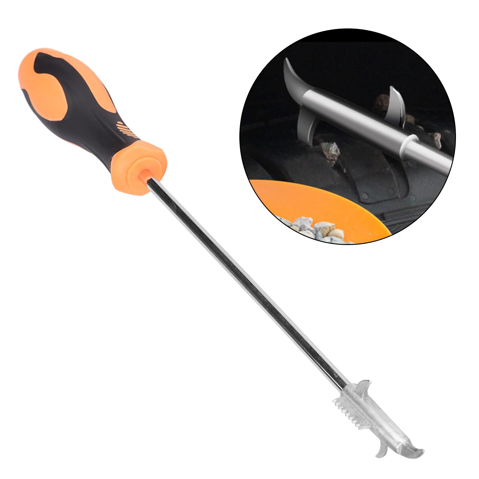 Car Tire Stones Remover Hooks Auto Tire Groove Cleaning Tool Wheel Tread Slot Stone Gravel Remover For Car Motor Bike Tire