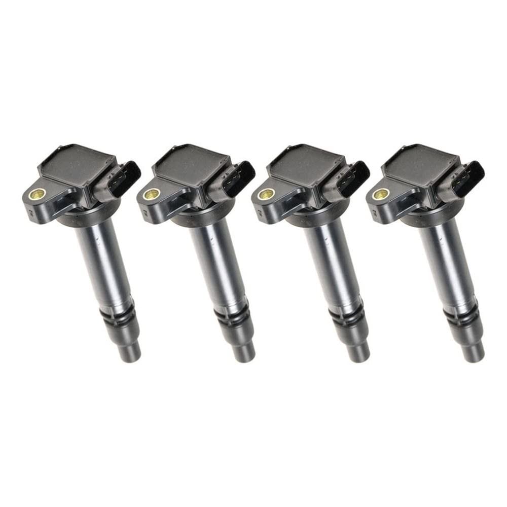 Trq Ignition Coil Set Compatible With 2005-2011 Lotus Elise 2006-2011 Exige 2003-2006 Pontiac Vibe 2000-2005 Toyota Celica 2005-