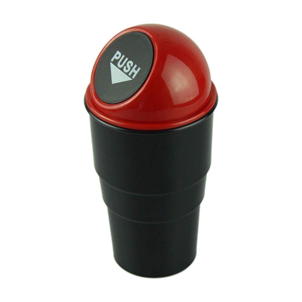 MEENAMART.COM Universal Car Dustbin For All You Trash,Plastic Portable Small Dustbin(Pack of 1)